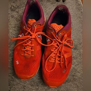 On Running Women's Shoes - Red and Purple